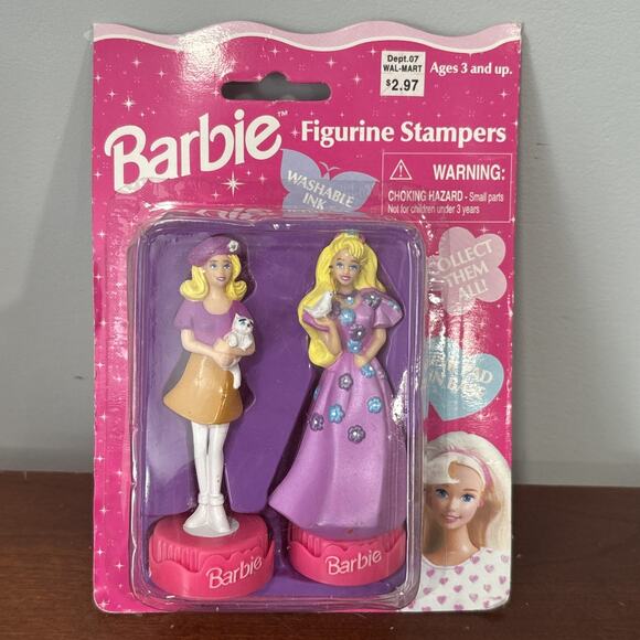 Mattel Other - Vintage 1996 Mattel Barbie Figurine Stampers NEW NIB NIP Tara Toy Party Favor